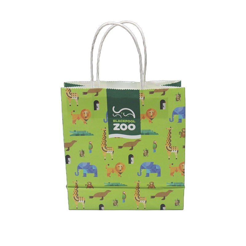 จัดการถุงกระดาษของขวัญ