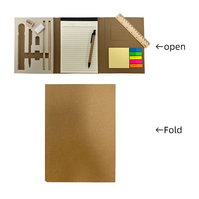 Sticky Notepad And Notebook Set