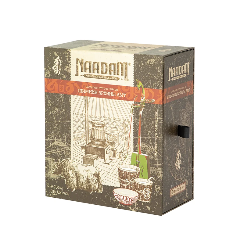 กล่องกระดาษของขวัญพิมพ์โลโก้